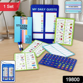 Magnetic Board, Sticker Book & Activity Cards (1 Set)
